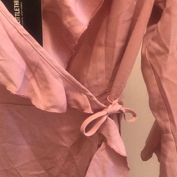 NWT PLT wrap tea dress - Picture 2 of 5